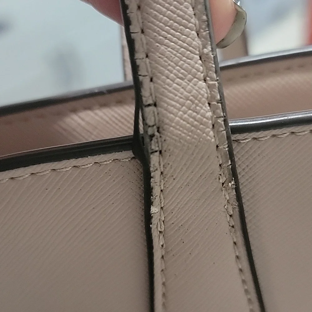 kate spade Pale Pink Saffiano Leather Tote